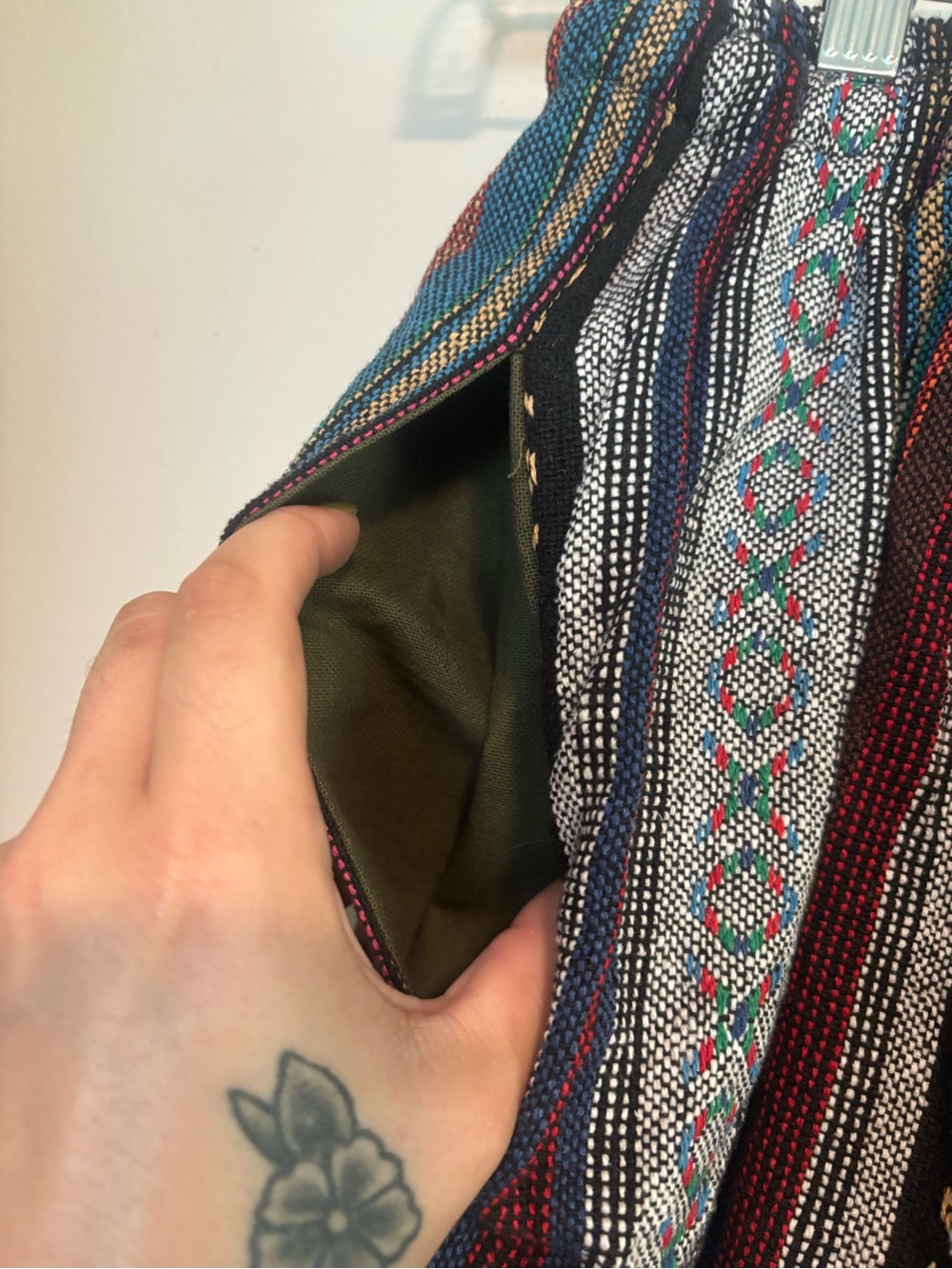 Tribal Spirit Shop Boho Stripe Drawstring Pants - Multicolor - Picture 6 of 8